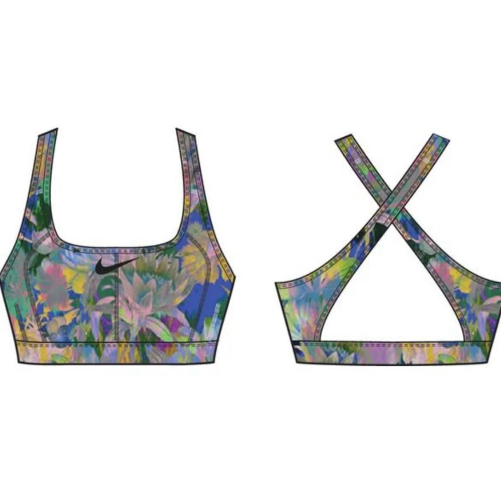Nike Floral Fusion Swimwear - Picture 9 of 11